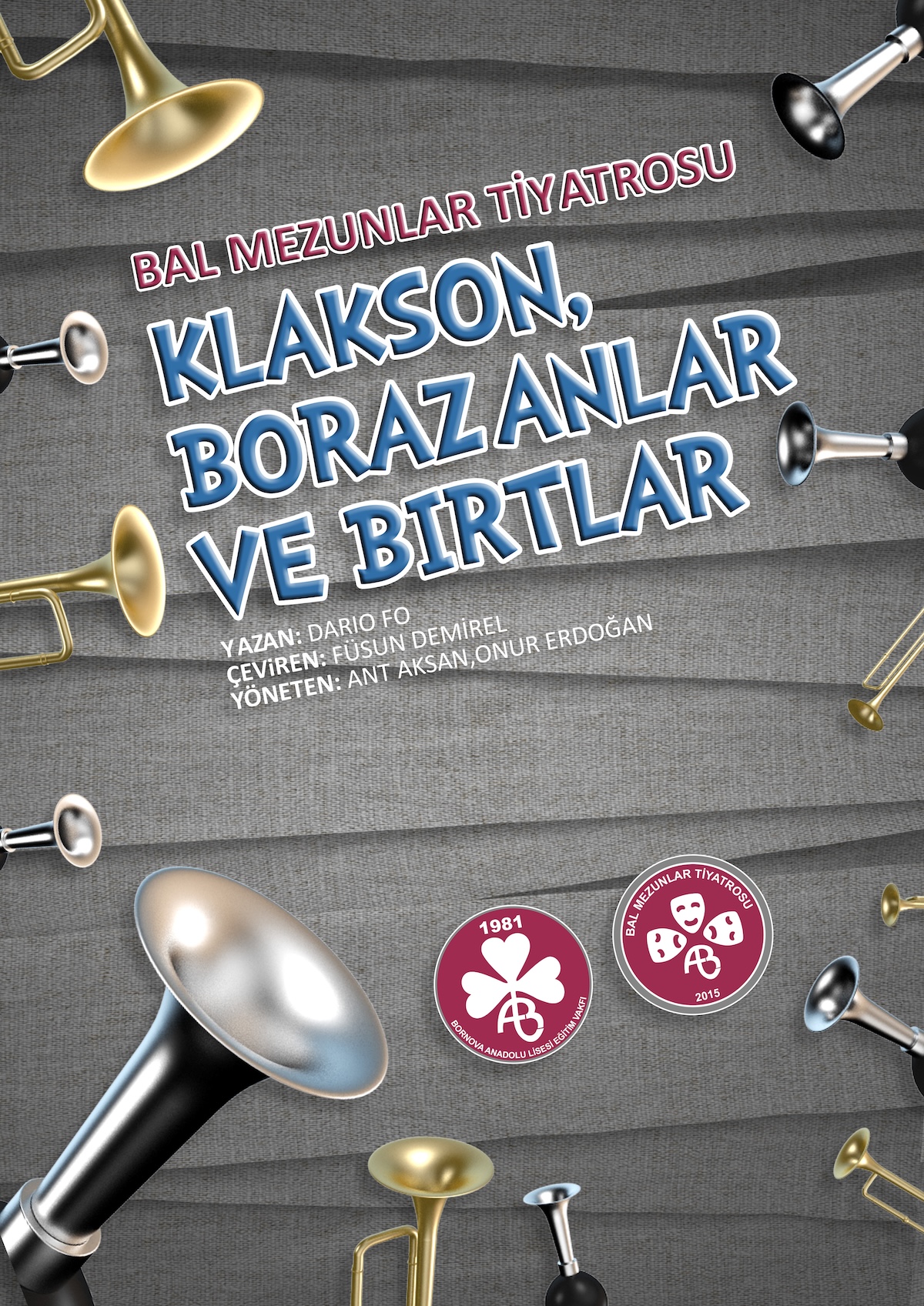 Klakson, Borazanlar ve Bırtlar